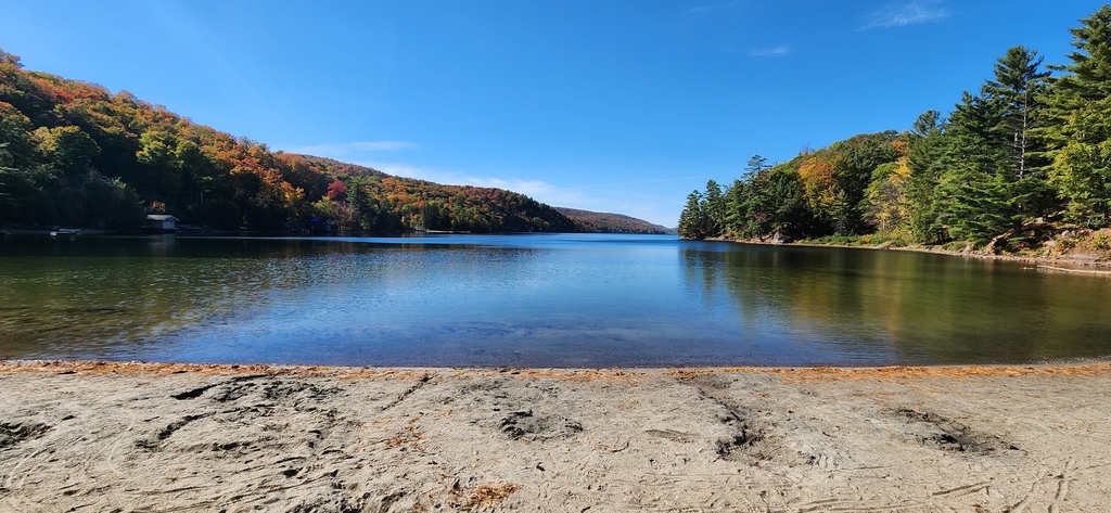 Lac vu de la plage O'Brien